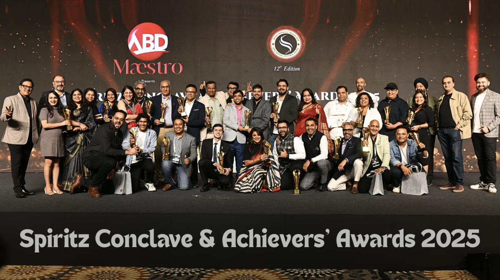 ABD Maestro leads India’s alco-bev Premiumization wave with ‘Grand Gold’ Wins at Spiritz Conclave & Achievers’ Awards 2025
